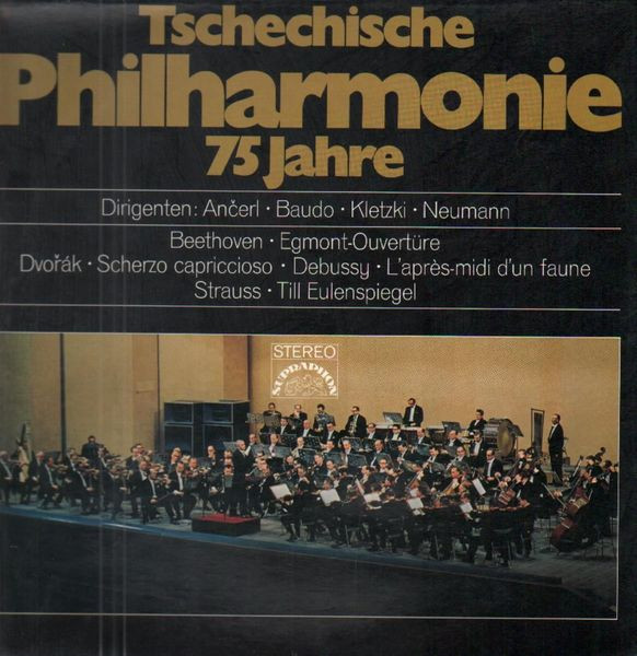 Cover zu The Czech Philharmonic Orchestra - 75 Jahre | 1970 | Vinyl | Classical | Germany Schallplatten Ankauf