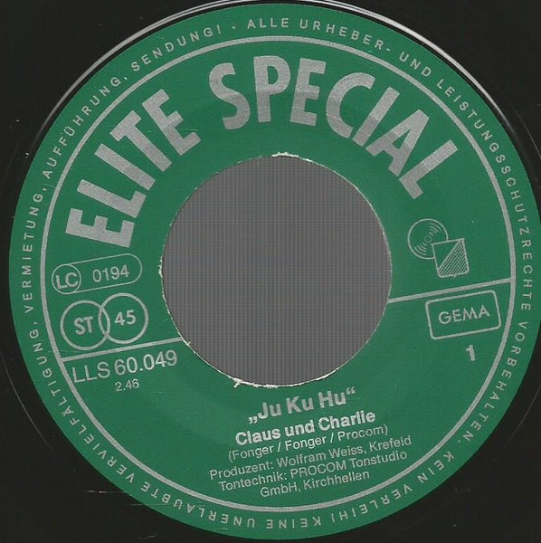 Cover zu Claus Und Charlie - Ju Ku Hu / Der Vater | Vinyl | Pop | Germany Schallplatten Ankauf