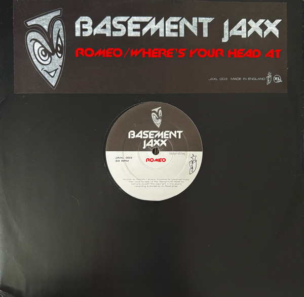 Cover zu Basement Jaxx - Romeo / Where's Your Head At | 2001 | Vinyl | Electronic | UK