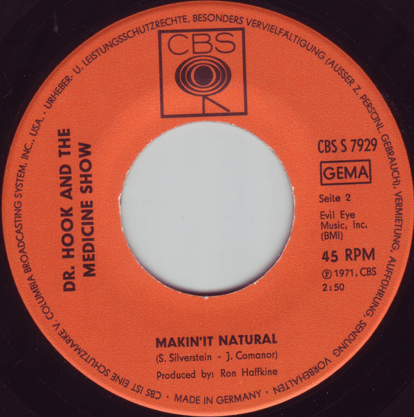 Cover zu Dr. Hook & The Medicine Show - Sylvia's Mother | 1972 | Vinyl | Rock | Germany