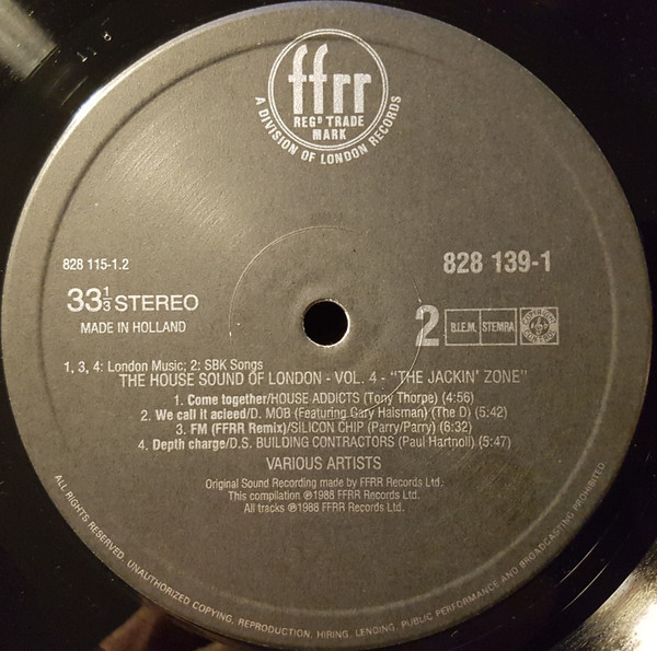 Cover zu Various - The House Sound Of London - Vol. IV