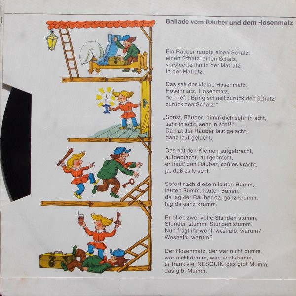 Cover zu Unknown Artist - Hoppe Hoppe Reiter (Abzählverse Und Lustige Kinderlieder) | Vinyl | Non-Music, Children's | Germany Schallplatten Ankauf
