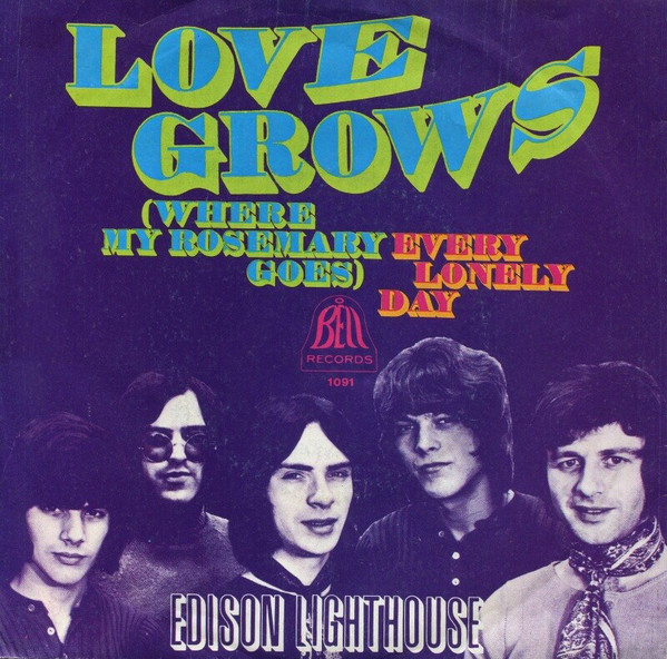 Cover zu Edison Lighthouse - Love Grows (Where My Rosemary Goes) | 1970 | Vinyl | Rock | Germany