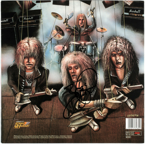 Cover zu Destruction - Live - Without Sense | 1989 | Vinyl | Rock | Europe Schallplatten Ankauf