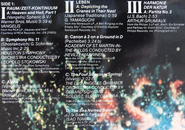 Cover zu Various - Unser Kosmos - Soundtrack Der ZDF-Serie