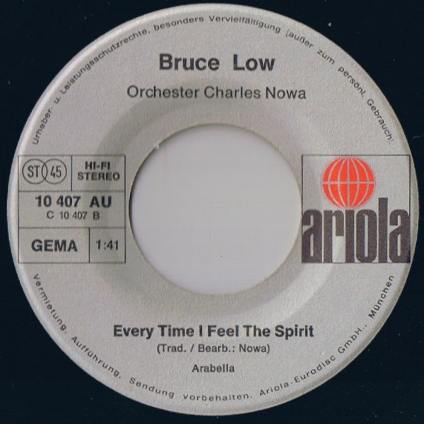 Cover zu Bruce Low - Noah | 1971 | Vinyl | Funk / Soul, Pop | Germany