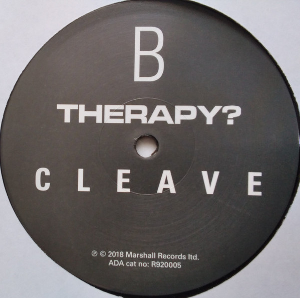 Cover zu Therapy? - Cleave | 2018 | Vinyl | Rock | UK