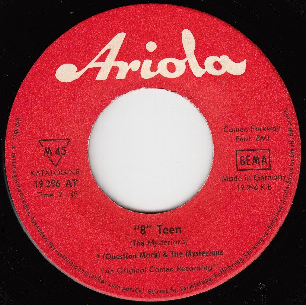 Cover zu ? & The Mysterians - I Need Somebody /