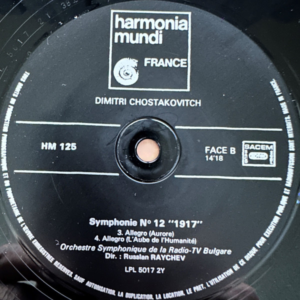 Cover zu Dmitri Shostakovich – Bulgarian Radio Symphony Orchestra, Rouslan Raychev - Symphony No. 12