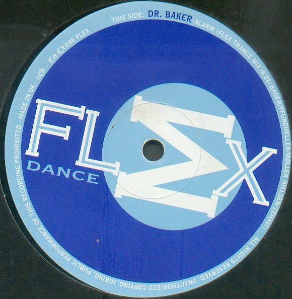 Cover zu Dr. Baker - Alarm | 1996 | Vinyl | Electronic | Denmark Schallplatten Ankauf