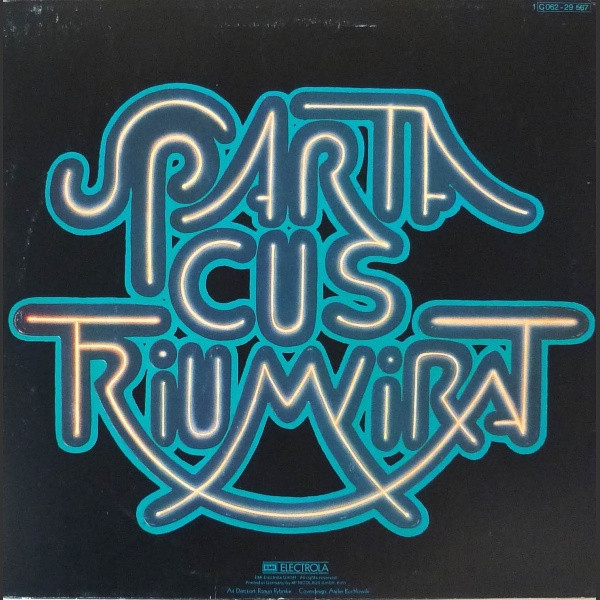 Cover zu Triumvirat - Spartacus | 1975 | Vinyl | Rock | Germany
