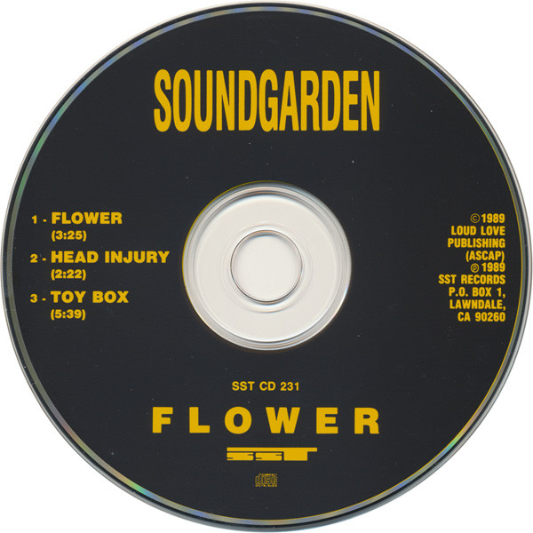 Cover zu Soundgarden - Flower | 1989 | Vinyl | Rock | US Schallplatten Ankauf