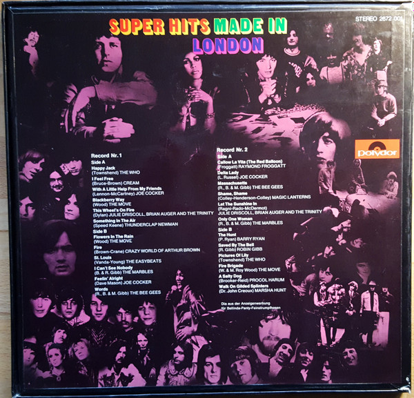 Cover zu Various - Super Hits Made In London | Vinyl | Rock, Pop | Germany