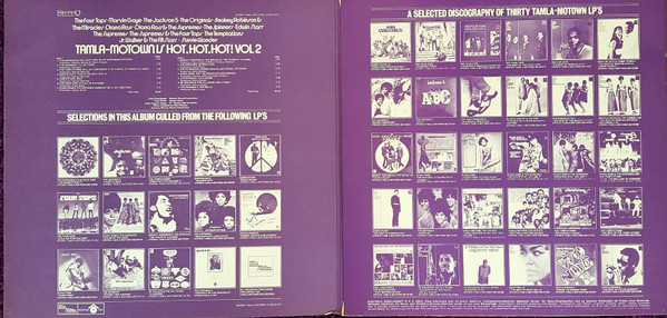 Cover zu Various - Tamla Motown Is Hot, Hot, Hot - Volume 2 | 1971 | Vinyl | Funk / Soul | Germany