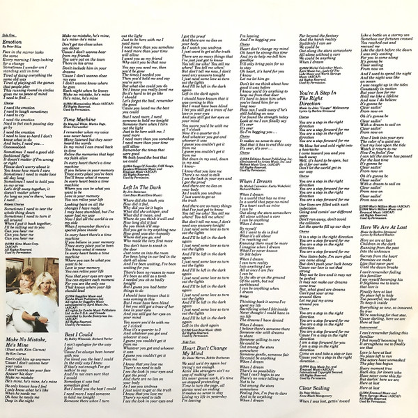 Cover zu Barbra Streisand - Emotion | 1984 | LP, Album | Pop | Europe