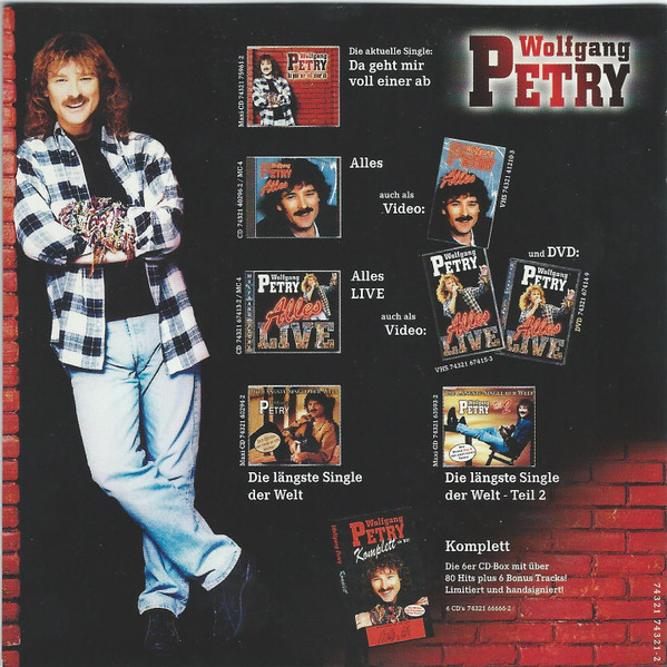 Cover zu Wolfgang Petry - Konkret | 2000 | Vinyl | Pop | Germany