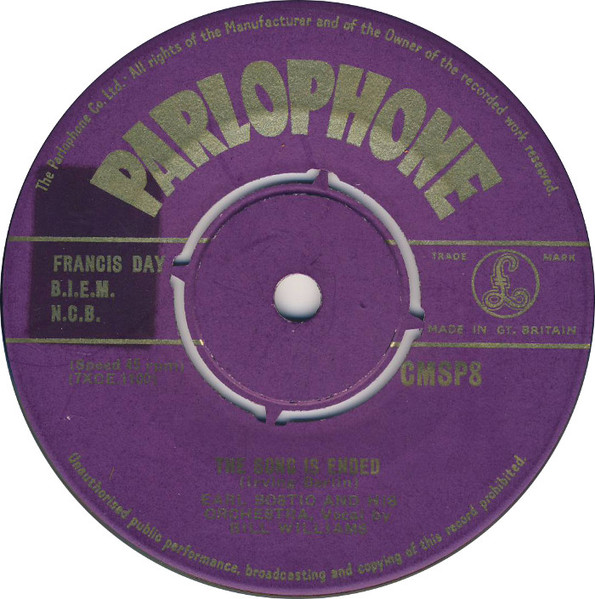 Cover zu Earl Bostic And His Orchestra - Cherokee / The Song Is Ended | Vinyl | Jazz, Pop | UK Schallplatten Ankauf