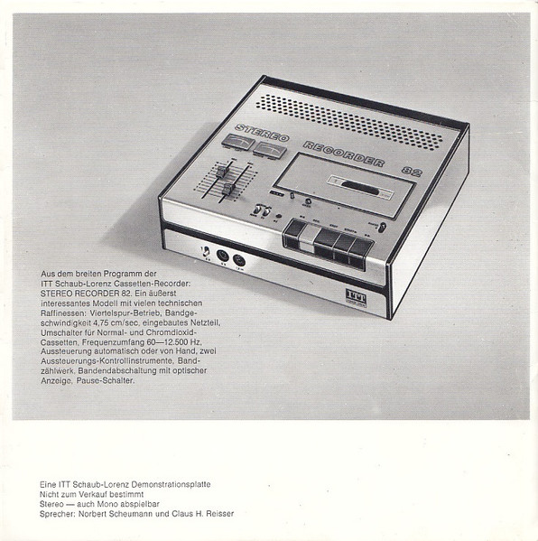 Cover zu Claus H. Reisser & Norbert Scheumann - Regiebuch - Mit Demonstrationsplatte Zum Mischpult Des Gerätes STEREO 4500 HiFi REGIÉ | 1973 | Vinyl | Non-Music | Germany