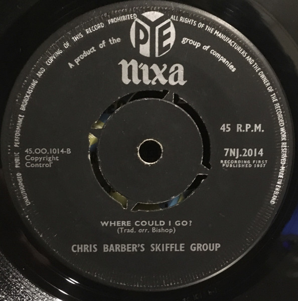 Cover zu The Chris Barber Skiffle Group - Doin' My Time / Where Could I Go? | Vinyl | Rock | UK Schallplatten Ankauf