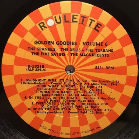 Cover zu Various - Golden Goodies - Vol. 6 | Vinyl | Rock, Funk / Soul, Pop | US