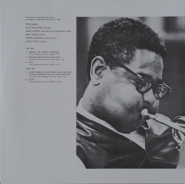 Cover zu Dizzy Gillespie - Swing Low, Sweet Cadillac | 2019 | Vinyl | Jazz | Europe