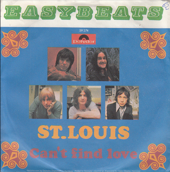 Cover zu The Easybeats - St. Louis | 1969 | Vinyl | Rock | Germany Schallplatten Ankauf