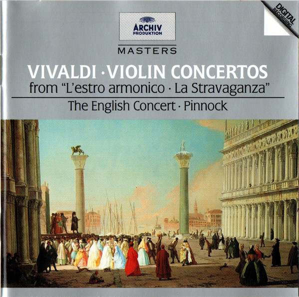 Cover zu Antonio Vivaldi, The English Concert, Trevor Pinnock - Violin Concertos (From