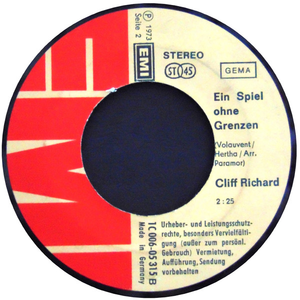 Cover zu Cliff Richard - Gut, Daß Es Freunde Gibt | 1973 | Vinyl | Pop | Germany Schallplatten Ankauf