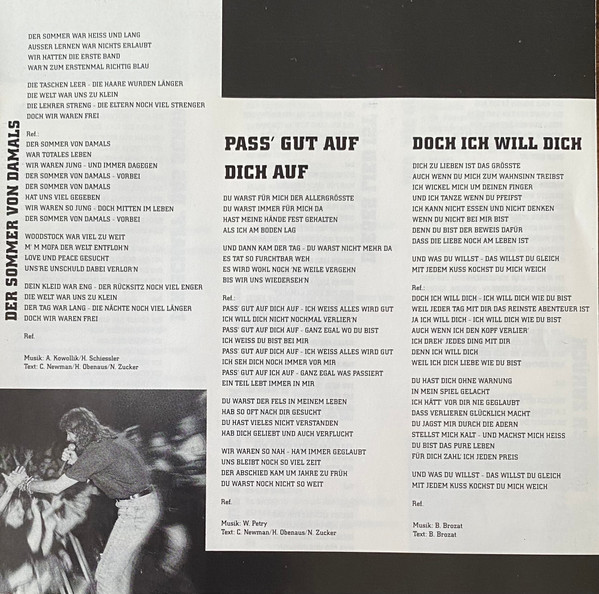 Cover zu Wolfgang Petry - Nie Genug | 1997 | Vinyl | Electronic, Rock, Pop | Europe