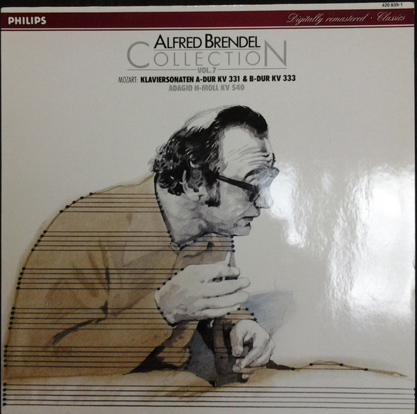 Cover zu Wolfgang Amadeus Mozart - Alfred Brendel - Piano Sonatas, K. 331, K. 333 / Adagio, K. 540 | Vinyl | Classical | Germany, Austria, & Switzerland