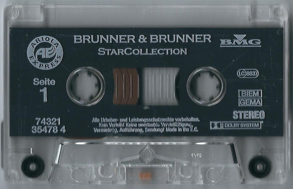 Cover zu Brunner & Brunner - StarCollection | 1996 | Vinyl | Pop | Germany Schallplatten Ankauf