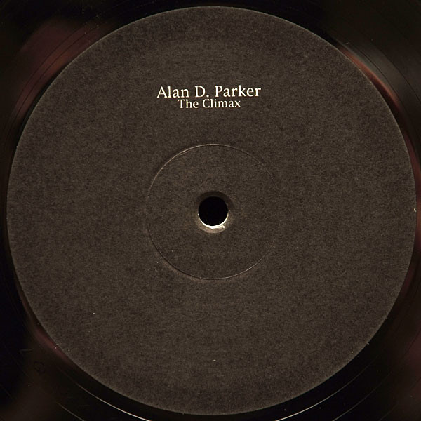 Cover zu Alan D. Parker - The Climax | 1996 | Vinyl | Electronic | Germany Schallplatten Ankauf