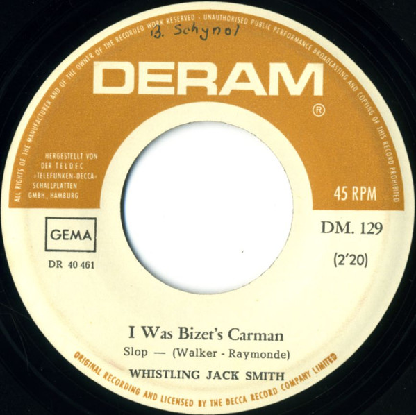 Cover zu Whistling Jack Smith - Hey There, Little Miss Mary | 1967 | Vinyl | Pop | Germany Schallplatten Ankauf