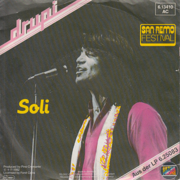 Cover zu Drupi (2) - Soli | 1982 | Vinyl | Pop | Germany Schallplatten Ankauf