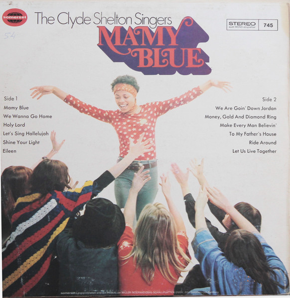 Cover zu The Clyde Shelton Singers - Mamy Blue | 1972 | Vinyl | Pop | Germany Schallplatten Ankauf