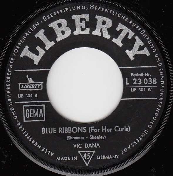Cover zu Vic Dana - Red Roses For A Blue Lady | 1965 | Vinyl | Rock, Pop | Germany Schallplatten Ankauf