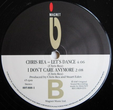 Cover zu Chris Rea - Let's Dance | 1987 | Vinyl, Stereo, 12