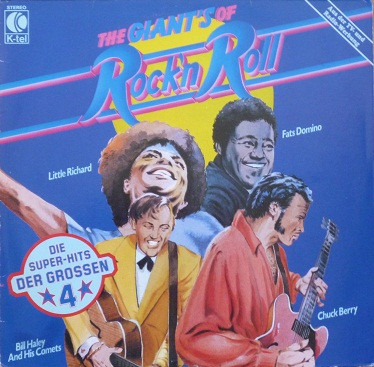 Cover zu Various - The Giants Of Rock'n Roll - Die Super-Hits Der Großen 4 | 1982 | Vinyl | Rock | Germany, Austria, & Switzerland Schallplatten Ankauf