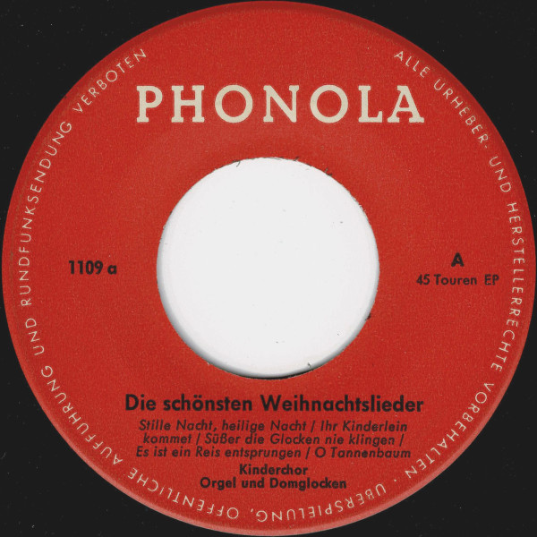 Cover zu Unknown Artist - Die Schönsten Weihnachtslieder | Vinyl | Pop | Germany Schallplatten Ankauf