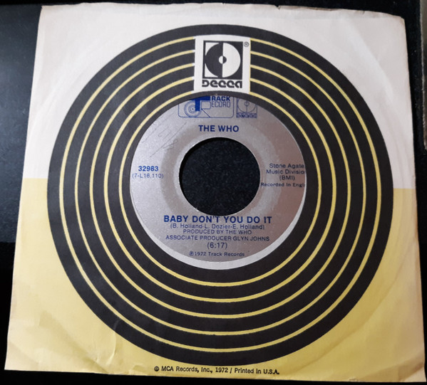 Cover zu The Who - Join Together | 1972 | Vinyl | Rock, Pop | US