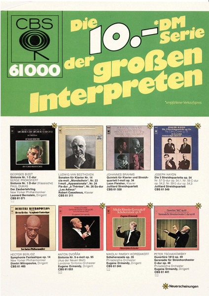 Cover zu Bruno Walter, Johannes Brahms, Columbia Symphony Orchestra - Bruno Walter Dirigiert Brahms | 1974 | Vinyl | Classical | Germany
