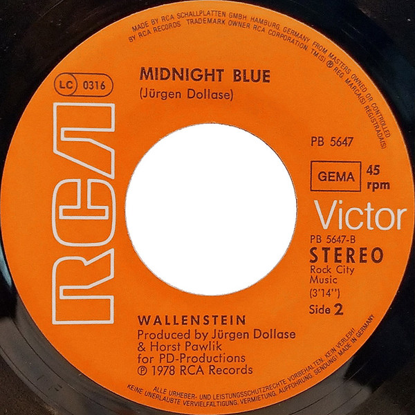 Cover zu Wallenstein - Don't Let It Be | 1979 | 7