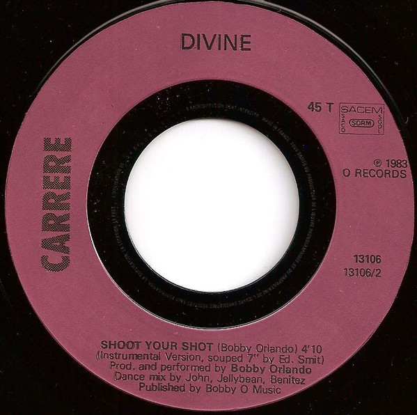 Cover zu Divine - Shoot Your Shot | 1983 | Vinyl | Electronic | France