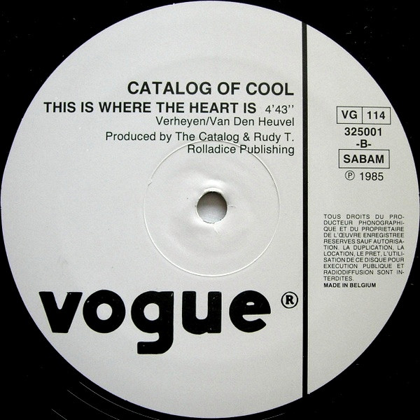 Cover zu Catalog Of Cool - In The Middle Of Nowhere | 1985 | Vinyl | Rock | Belgium