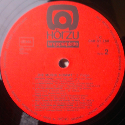 Cover zu Various mit Maria Hellwig - Die Musik Kommt 2. Folge (Originalaufnahmen Der Beliebten Fernseh-Sendung) | 1975 | Vinyl | Folk, World, & Country | Germany