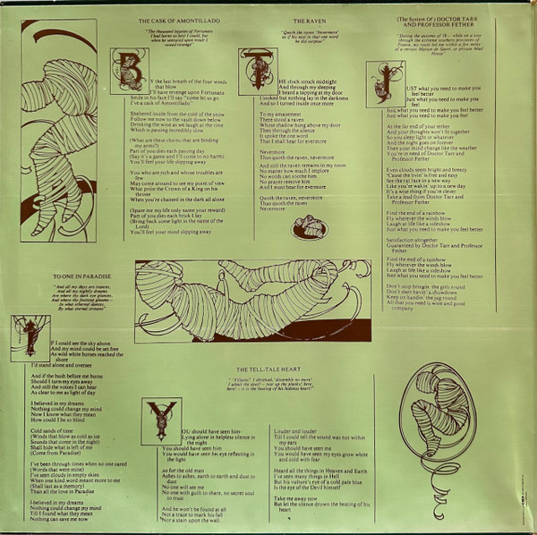 Cover zu The Alan Parsons Project - Tales Of Mystery And Imagination | 1976 | Vinyl | Rock | Portugal