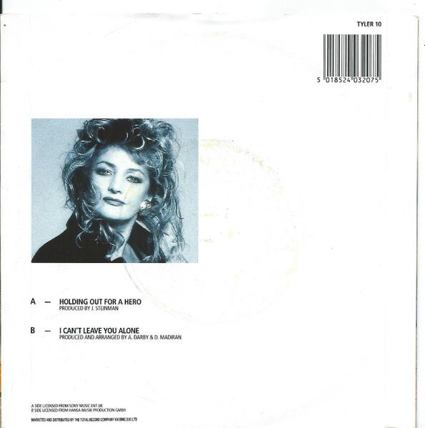 Cover zu Bonnie Tyler - Holding Out For A Hero | 1991 | Vinyl | Pop | UK