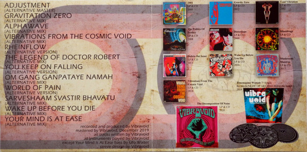 Cover zu Vibravoid - Psychedelic Blueprints Volume 2 (Alternative Versions, Mixes And Masters 1994-2019) | 2020 | CD, Compilation | Rock | Germany
