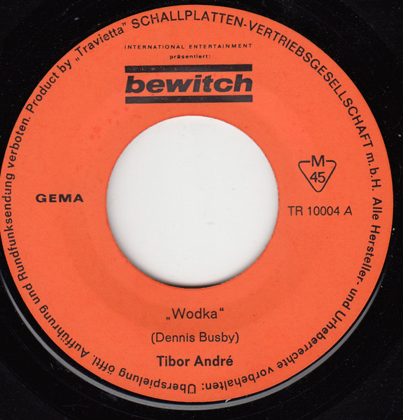 Cover zu Tibor André - Wodka | Vinyl | Rock | Germany Schallplatten Ankauf