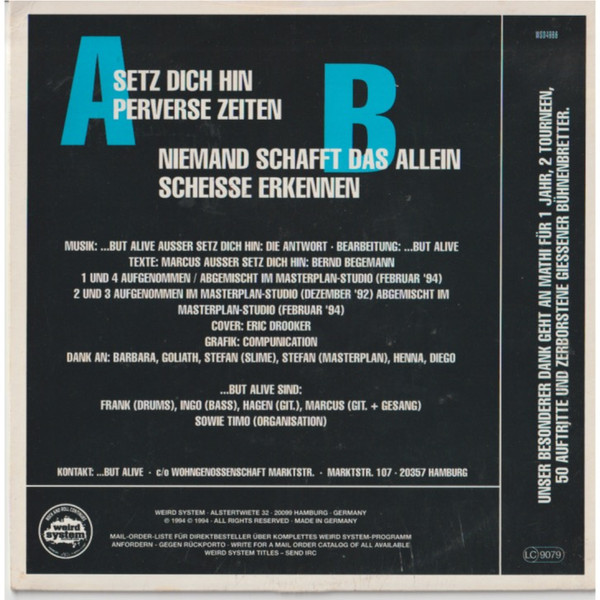 Cover zu ...But Alive - Sog | 1994 | Vinyl | Rock | Germany Schallplatten Ankauf